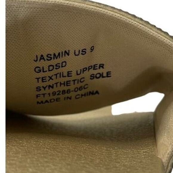 True‎ Religion Womens Rhinestone Jasmin Bling Logo Slides Slip On Sandals Size 9 - Picture 5 of 7